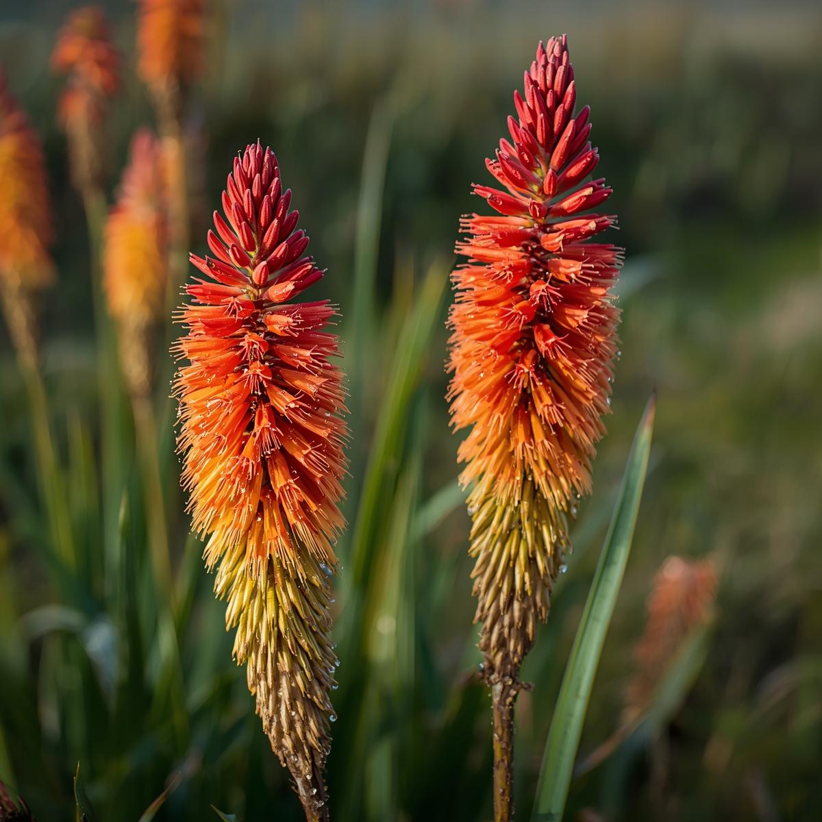 New Zealand Flax flowers